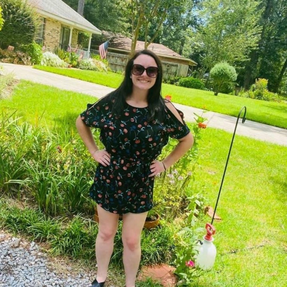 JS Floral L romper - Picture 3 of 5